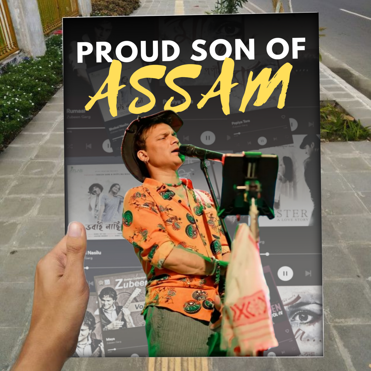 3 Poster of Legend Zubeen Garg ( for limited time)