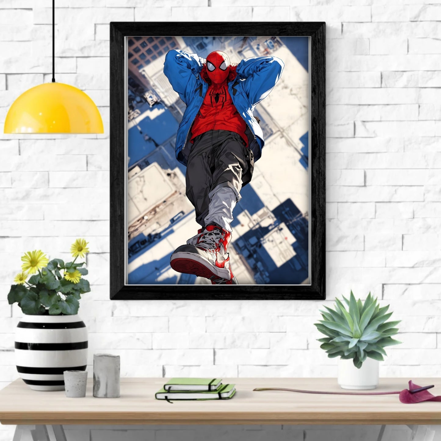 Spider Man Cool aesthetic colourful poster for wall
