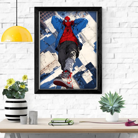 Spider Man Cool aesthetic colourful poster for wall