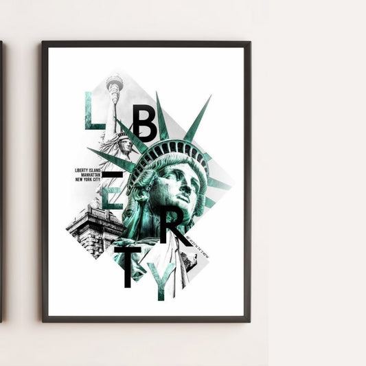 Liberty New York designing home decor posters for wall