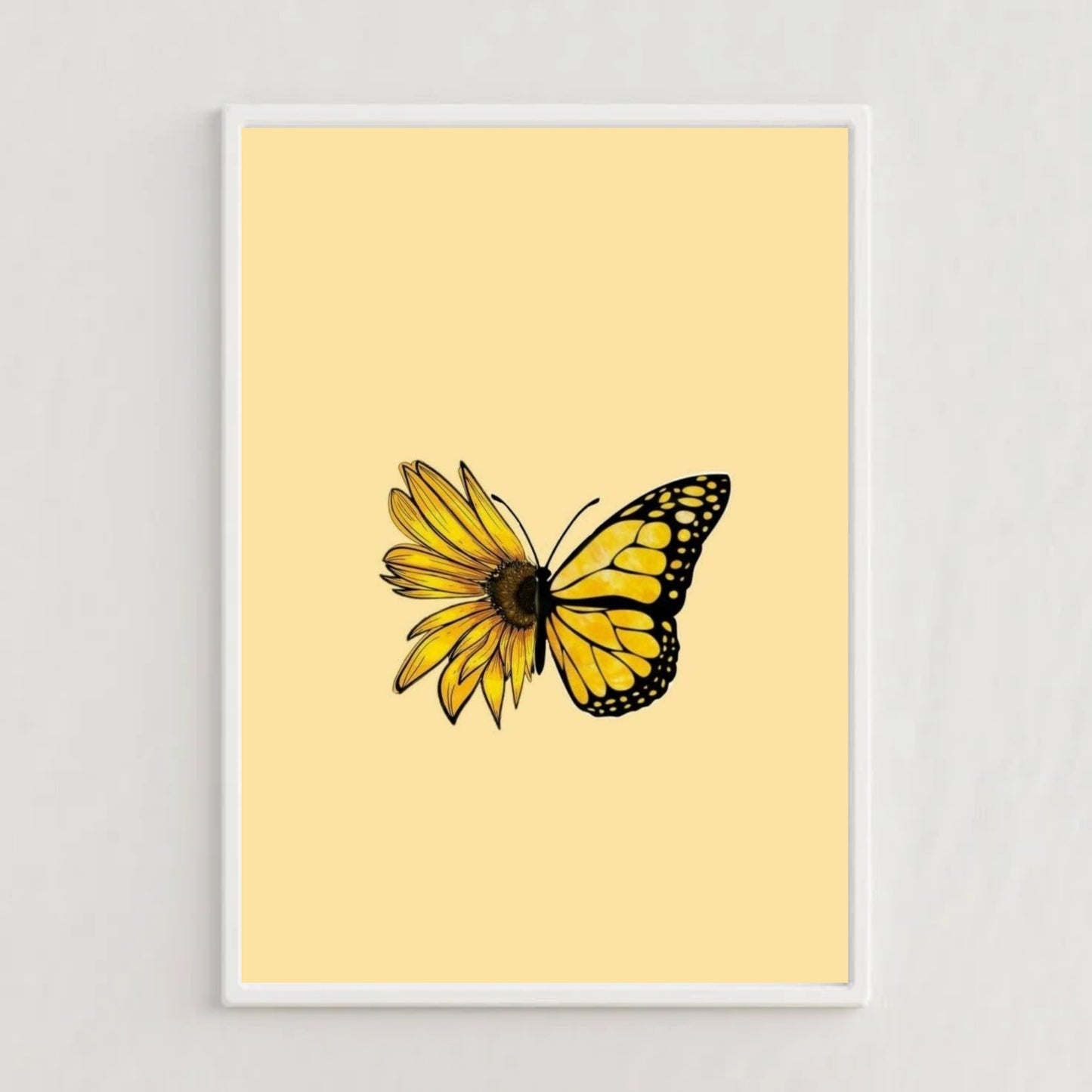 Butterfly aesthetic home decor poster for wall