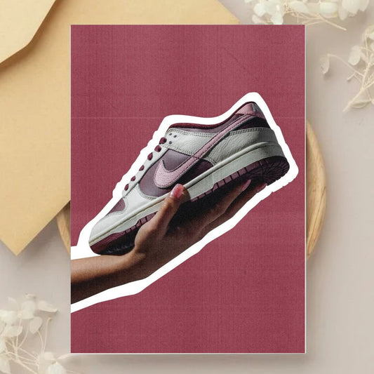 Nike low dunk Aesthetic sneakers poster for wall