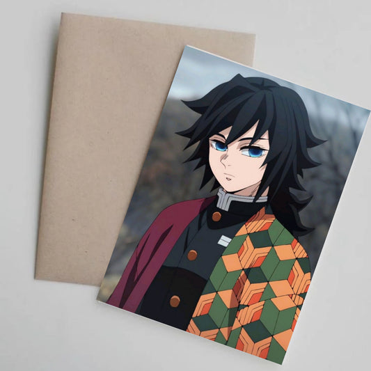 Giyu Tomioka from Demon Slayer: Kimetsu no Yaiba poster for wall