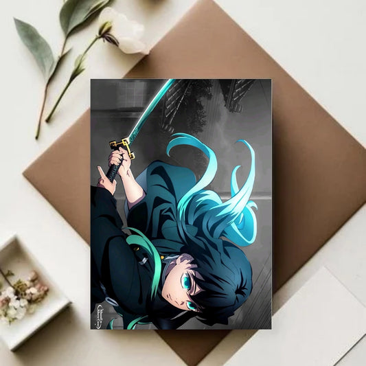 Muichiro Tokito Agatsuma from Demon Slayer: Kimetsu no Yaiba poster for wall