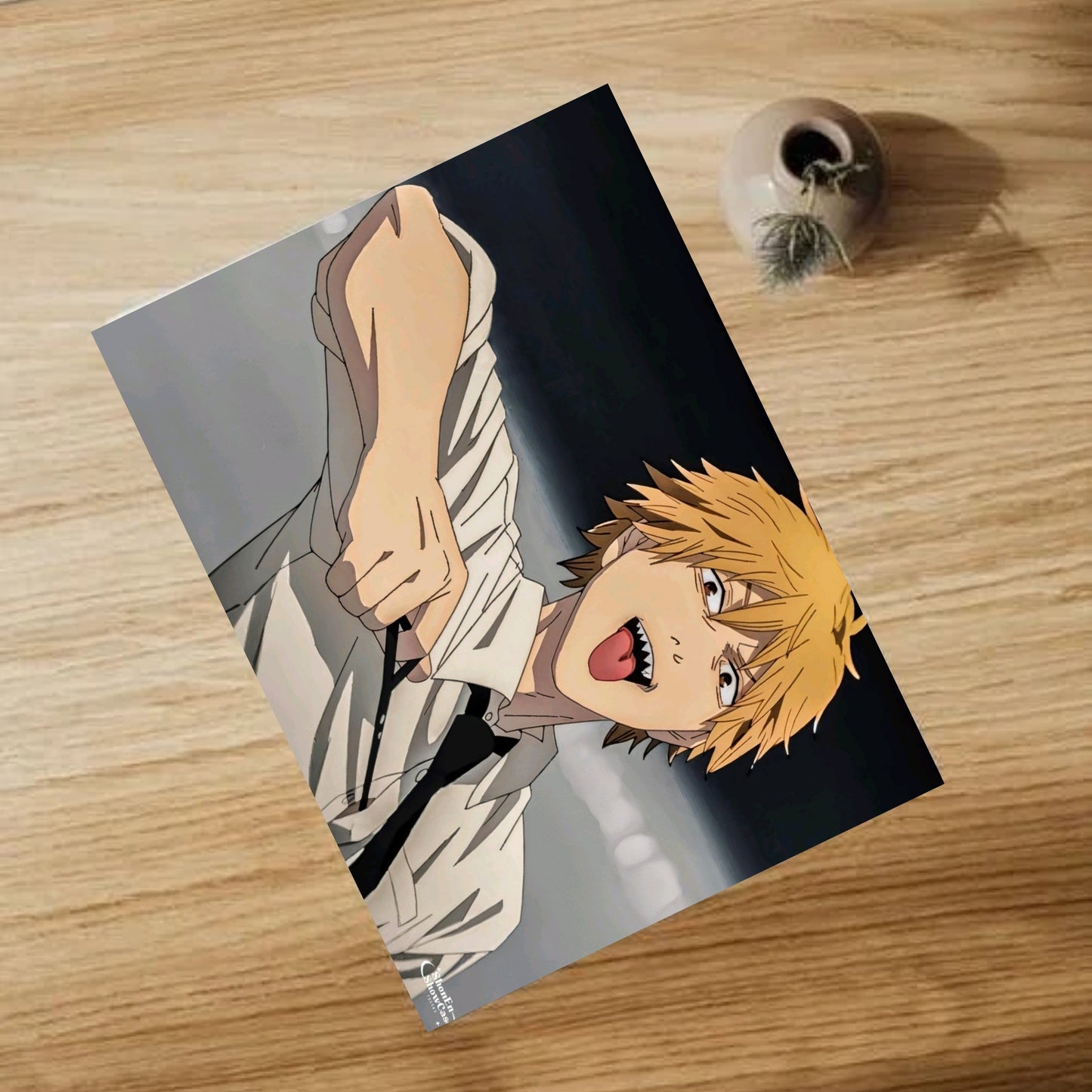 Denji from Chainsaw Man poster for wall