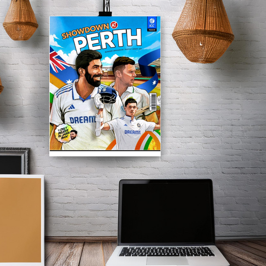 Perth showdown cricket poster for wall