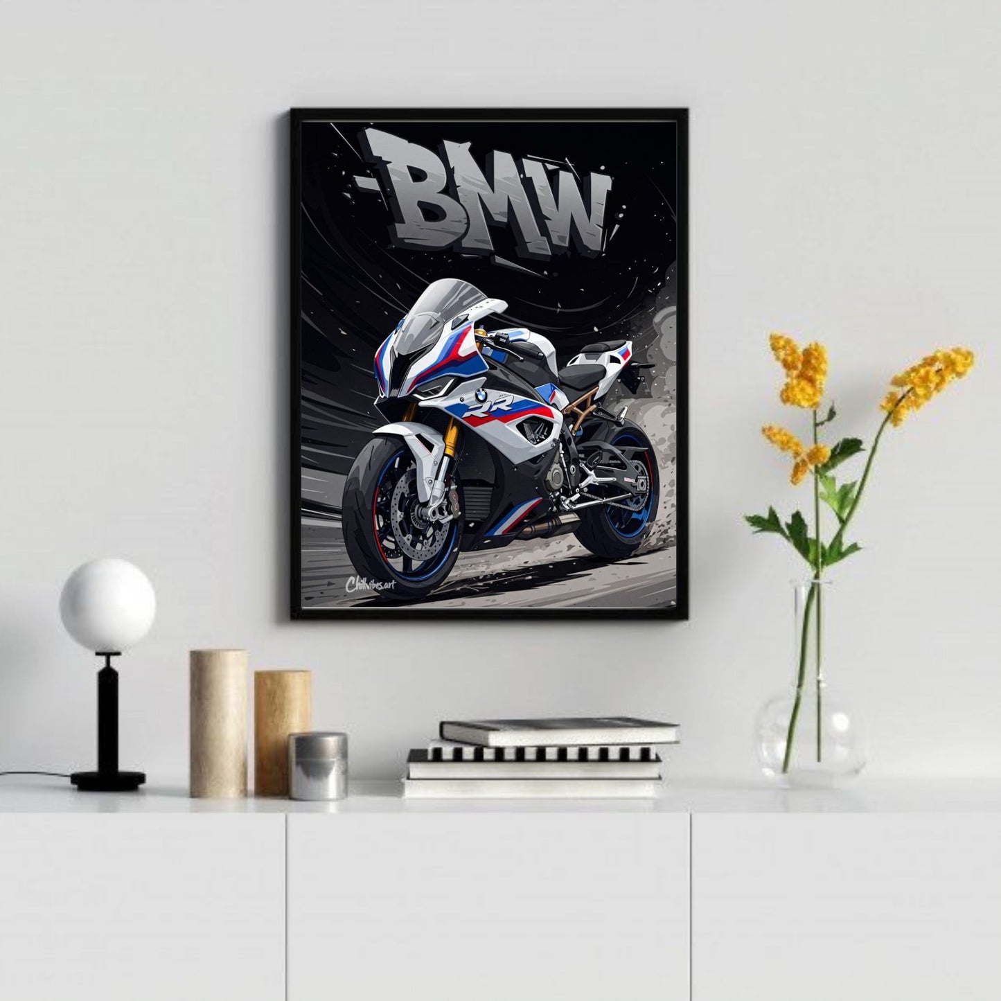 BMW Bike poster for wall
