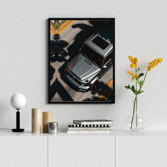 Mercedes-Benz AMG G-Class car poster for wall