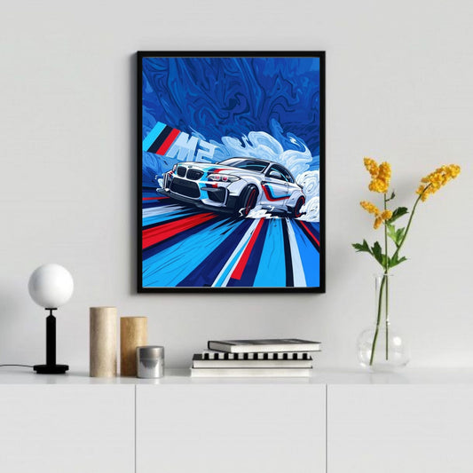 BMW M2 Aesthetic poster for wall