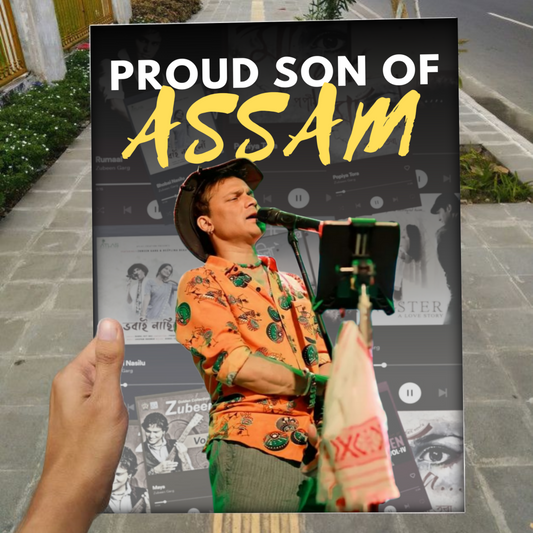 Zubeen Garg (Zubeen da) special poster limited prints