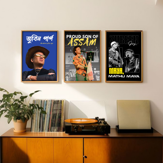 3 Poster of Legend Zubeen Garg ( for limited time)