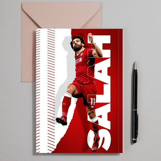 Mohamed Salah Liverpool designing poster for wall