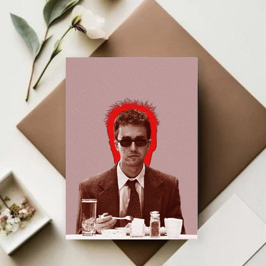 Edward Norton of Fight club movie poster for wall