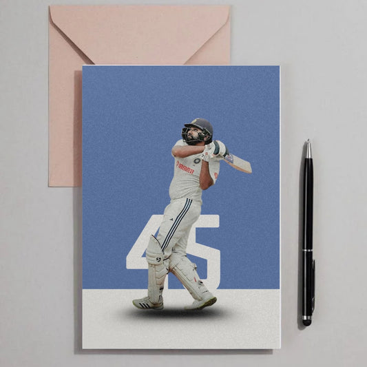Rohit Sharma 45 cricketer poster for wall