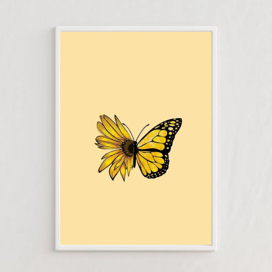 Butterfly aesthetic home decor poster for wall