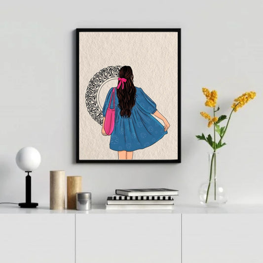 Girls aesthetic poster for wall