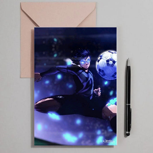 Yoichi Isagi from Blue Lock poster for wall