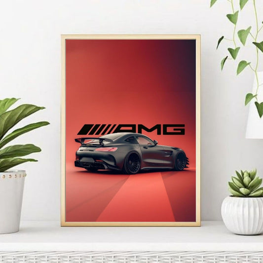 Mercedes-Benz AMG poster for wall